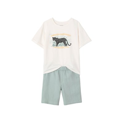 Ensemble short + t-shirt VERTBAUDET