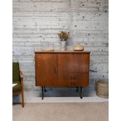 Buffet à roulettes en bois Gustave N°592 - Bon état DEBONGOUT