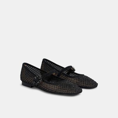 Ballerines en maille à strass ALMA EN PENA