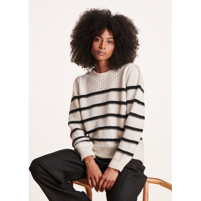 Pull esprit marinière rayures LA FEE MARABOUTEE