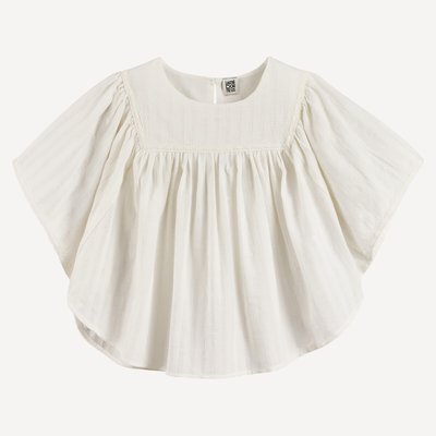 Bluse mit kurzen Ärmeln Schmetterling LA REDOUTE COLLECTIONS