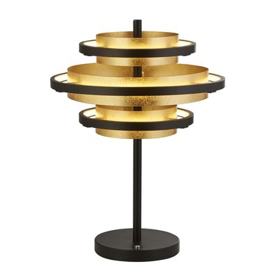Lampe HIVE 1x14W LED Noir Or Laiton poli BOUTICA-DESIGN