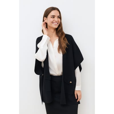 Poncho ample sans col HEGIL CAROLL
