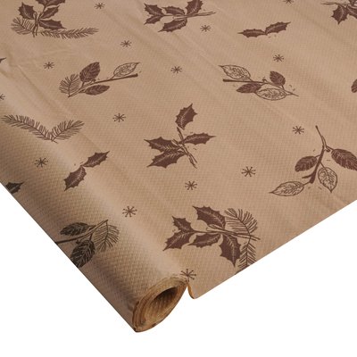 Nappe en papier kraft decor DOUCEUR D'INTÉRIEUR
