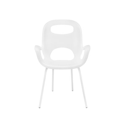 Chaise avec accoudoirs empilable Oh UMBRA