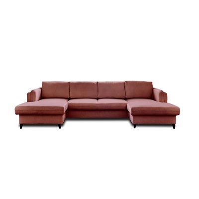 Canapé Panoramique Convertible Velours 7 places - BROOKE LISA DESIGN