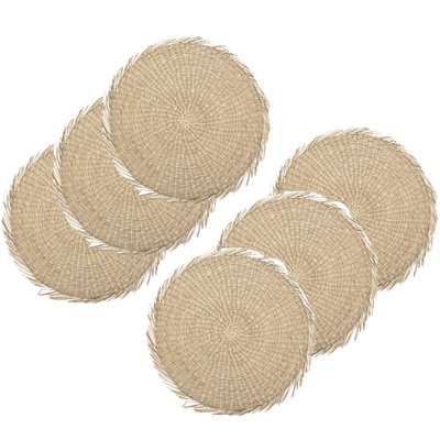 Lot de 6 sets de table cuba TOILINUX