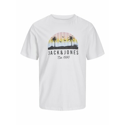 T-shirt manches courtes, imprimé devant JACK & JONES JUNIOR