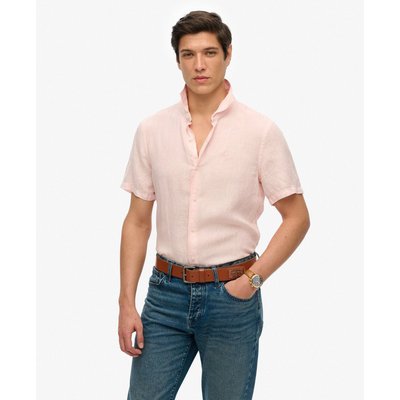 Chemise en lin à logo SD brodé Vacation SUPERDRY