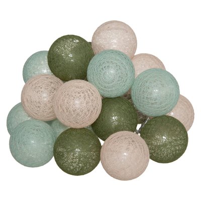 Guirlande LED Secteur 20 Boules BOX ATMOSPHERA