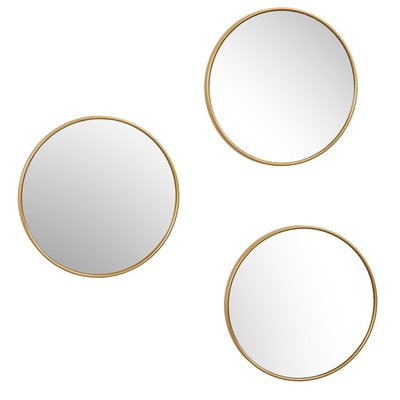 Lot De 3 Miroirs Toronto Diam 26 DECORATIE