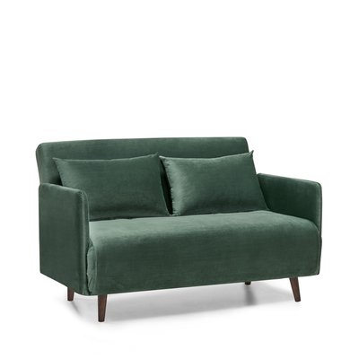 Canapé convertible 2 places en velours L120cm- BELUSHI DRAWER