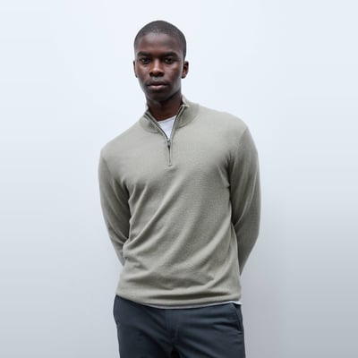 Pull col camionneur en mélange laine et cachemire MONOPRIX
