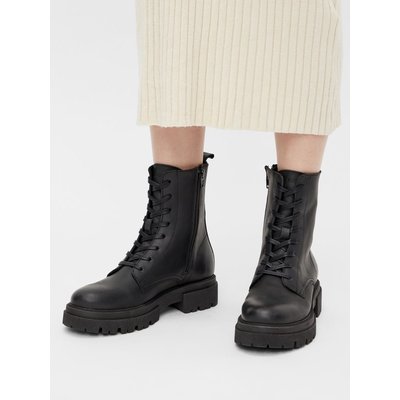 bottes à lacets BIANCO BIANCO