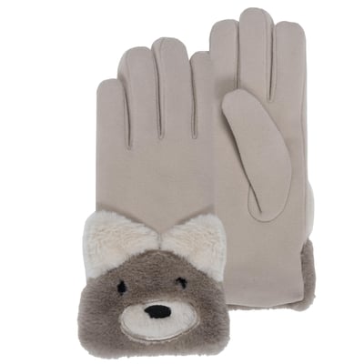 Gants suédine doublés imitation fourrure ISOTONER