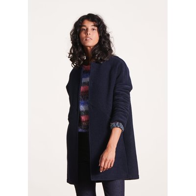 Manteau mi-saison en laine LA FEE MARABOUTEE