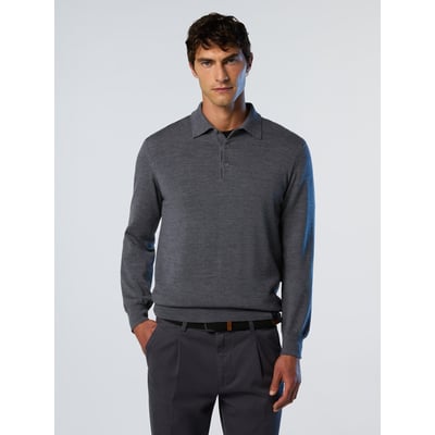 Pull polo en laine mérinos NORTH SAILS