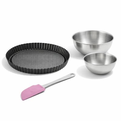 Set de 4 ustensiles de pâtisserie moule à gâteaux 2 bols ZENKER