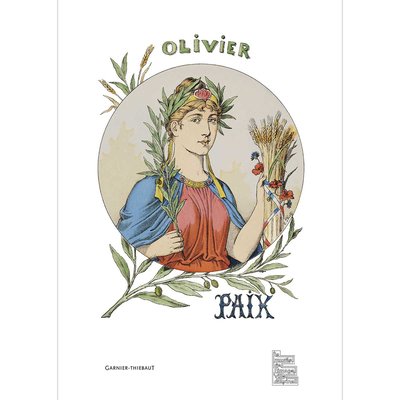 Torchon coton & lin OLIVIER PAIX GARNIER-THIEBAUT