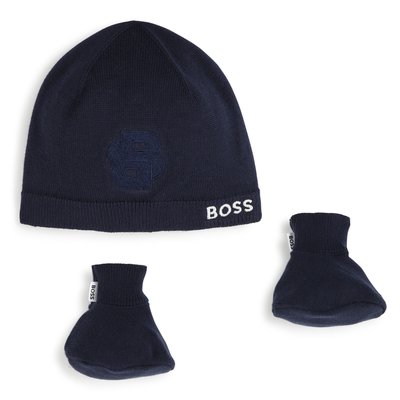 Ensemble bonnet et chaussons BOSS KIDSWEAR