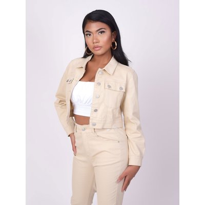 Veste courte basic denim PROJECT X