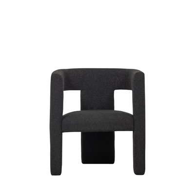 Fauteuil bouclette TIWA WOOOD
