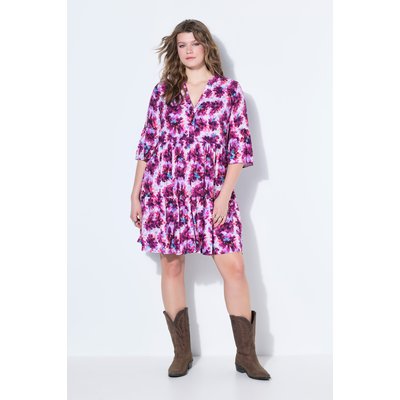 Robe évasée à volants, imprimé floral STUDIO UNTOLD