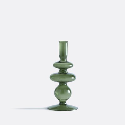 Bougeoir en verre H20 cm, Chilava LA REDOUTE INTERIEURS