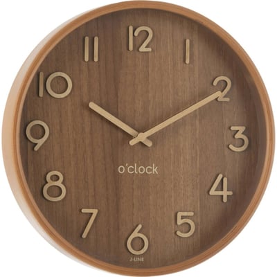 Horloge murale en bois RECOLLECTION