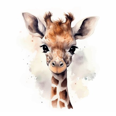 Tableau Sur Toile Girafon Enfant ENFANT CEANOTHE