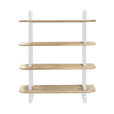Etagère haute en chêne et acier - NATAKI MATHI DESIGN