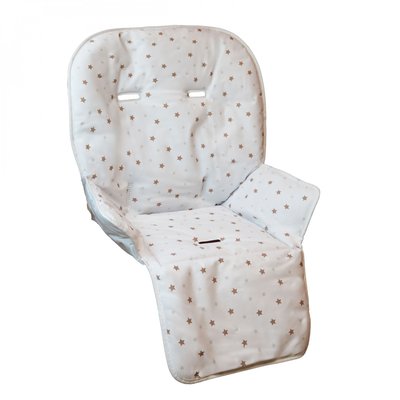 Housse d'assise pour chaise haute bébé enfant gamme Ptit - Malo MONSIEUR BEBE