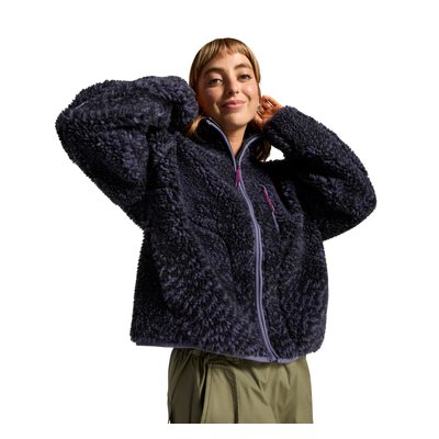 Veste sherpa  fermeture clair imprime CONVERSE