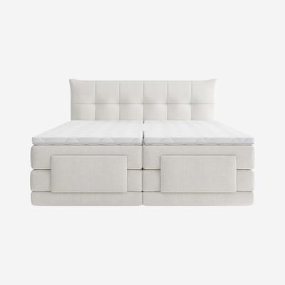 Lit boxspring tissu AIMIE HABITAT