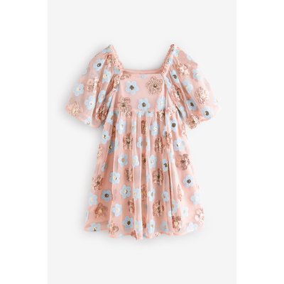 Robe à fleurs et sequins NEXT