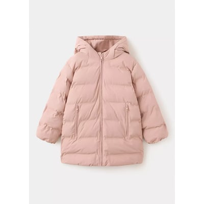 Anorak long matelassé capuche MANGO KIDS