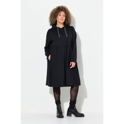 Robe en jersey, rubans avec strass ULLA POPKEN