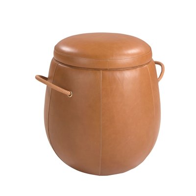 Pouf en cuir ANGEL CERDA