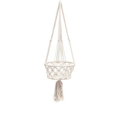 Suspension porte-plante en coton MACRAME BAZAR BIZAR