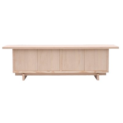 Meuble TV en pin massif non verni PADA NAAN FURNITURE