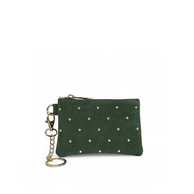 Porte-monnaie en cuir nubuck TINY DOTS OH MY BAG