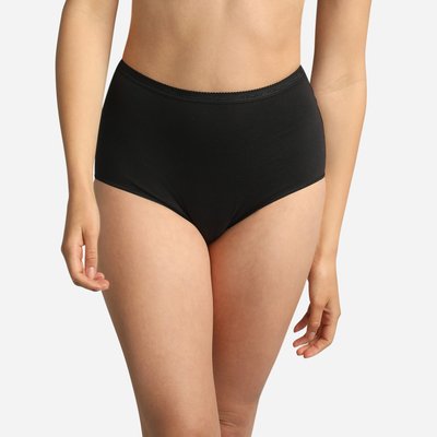 Lot de 3 culottes taille haute Coton Bio PLAYTEX
