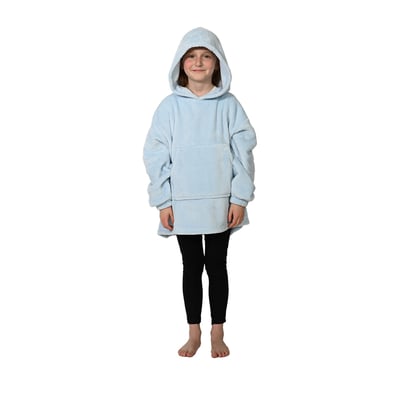 Poncho polaire enfant à capuche doux & chaud GINGER SENSEI MAISON