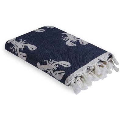 Fouta jacquard coton HOMARD FEBRONIE