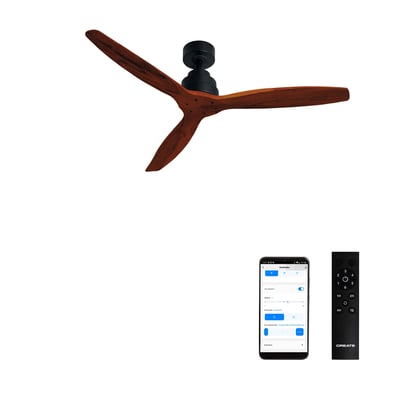 Ventilateur de plafond avec pales en ABS technique sans lumière avec Wi-Fi WIND STYLANCE CREATE