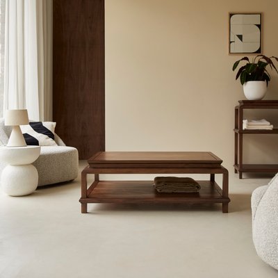 Table basse rectangulaire en acacia massif ACHILLE TIKAMOON