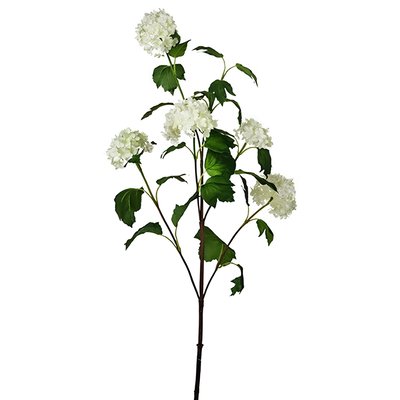 Tige de boule de neige 5 têtes artificielles H86 SIA DECO