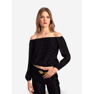 Chemisier brillant à encolure bardot STARRY BLISS THE-ARE
