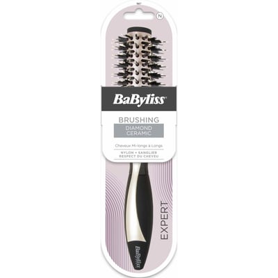 Brosse à cheveux Brushing Diamond Ceramic Cheveux mi long à longs BABYLISS