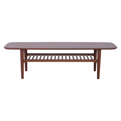 Table basse 150 cm acajou massif Jorgen ZAGO